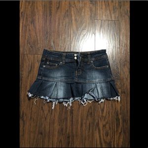 Almost brand new, Jean Mini Skirt